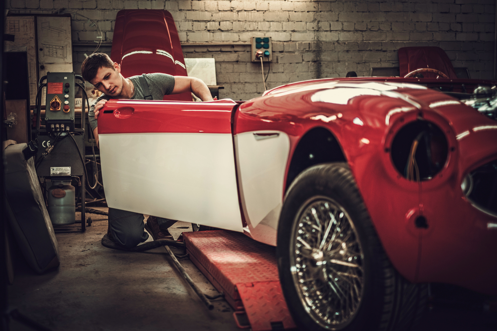 CFCC Burgaw Center Summer Camp automotive restoration