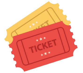 graphic of two tickets